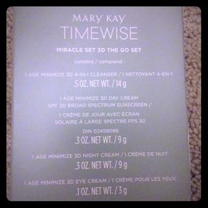 Mary kay time wise kit trial sizes brand new